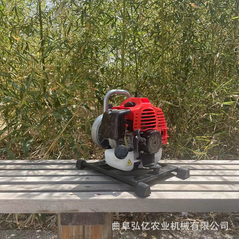 四冲程手提汽油水泵果园大棚浇菜蜗牛泵便携式河道排涝高压抽水