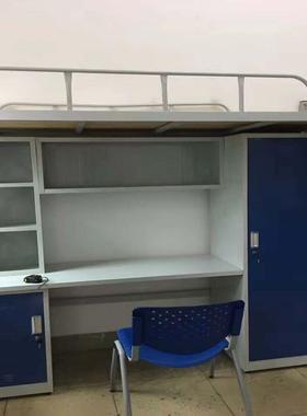 单DL&0993上层高架省空间单铁床上铺小下户型阁楼式上床床下空铁