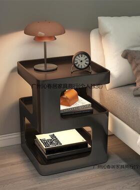 AA床头柜小创A意艺床头柜替代品现代型简约轻奢家铁用卧室KDP床头