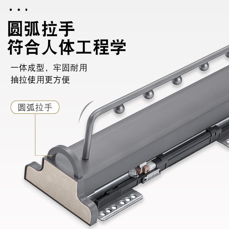 衣柜挂衣杆柜内伸缩装衣架拉式衣抽柜竖纵向横杆浅柜顶衣衣Y-02通