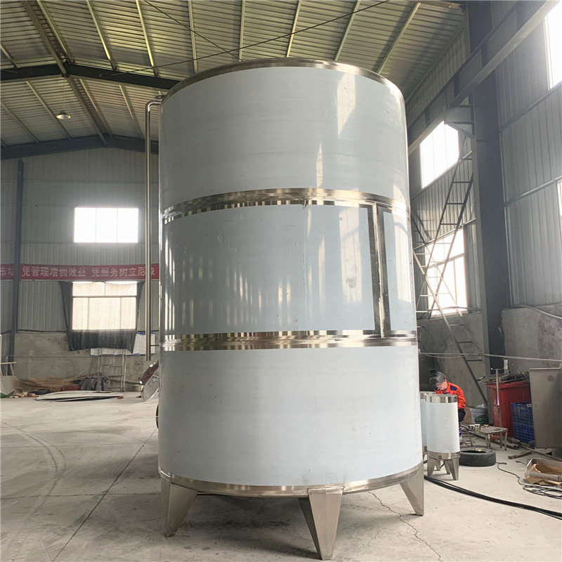10吨毛油储油罐立式白钢储油容器精炼油储罐立式存油罐
