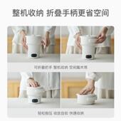 layks叠电热水家用烧壶水壶保温一体全自动迷你小折o型旅行便9852
