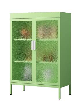 ZFO简约艺餐边柜储铁物柜家用厨房收纳柜物碗量柜客厅大容置柜茶