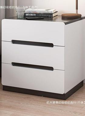 床GRZ头柜卧大室家用小型床边容柜物架简易款量收置纳柜储物柜