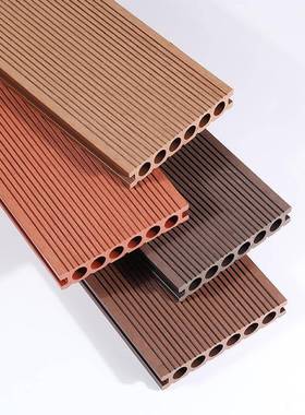 塑木地板户外SCD露台园地板花外防腐木室地板阳台共挤二代木庭院