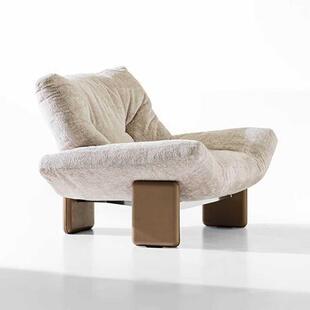 埃米Em休mi椅沙人沙发客厅阳台懒人发意式轻闲奢KNM设计师高端单