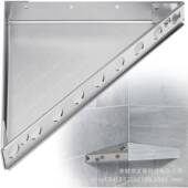 跨境浮动角落淋浴套装 锈不996钢角支凳架三托架墙壁支撑