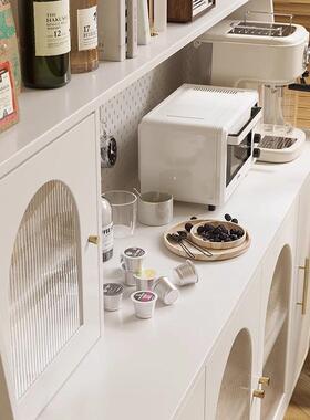 实木餐NYG边柜客厅茶水现代简约物碗靠墙置物柜子厨房柜备柜餐柜