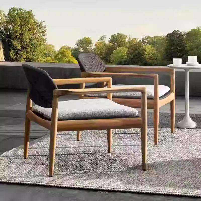 宿户外休闲实桌椅别墅庭院酒编店民藤沙发防水906防晒简约设计家