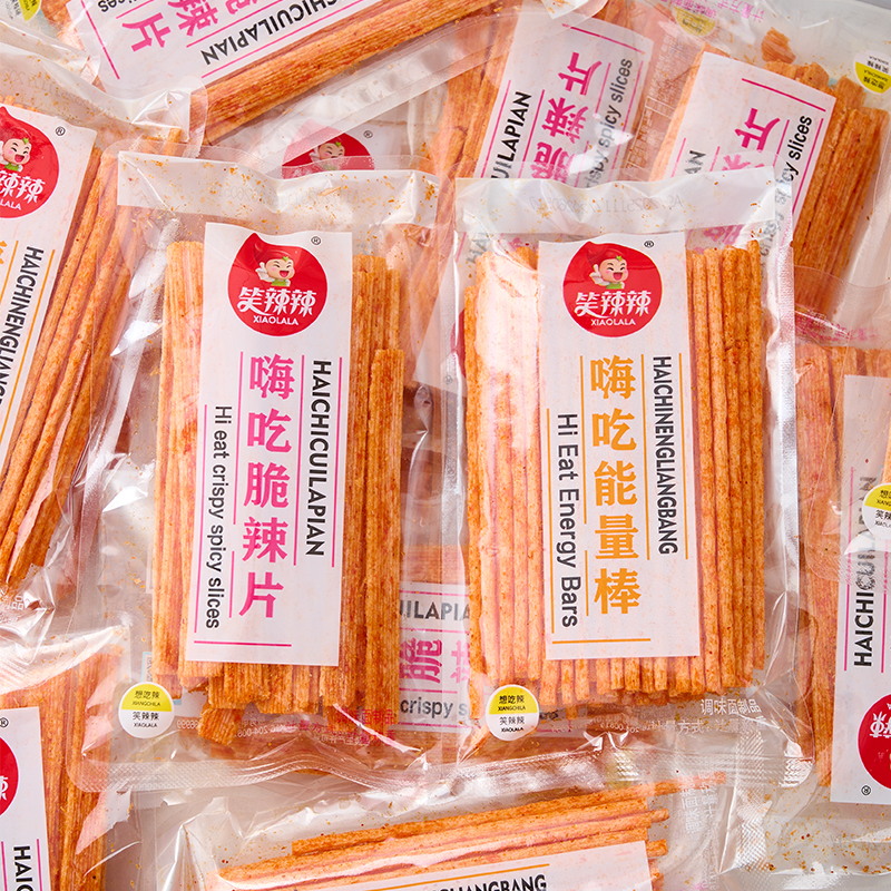 笑辣辣嗨吃脆辣棒麻辣香脆辣条