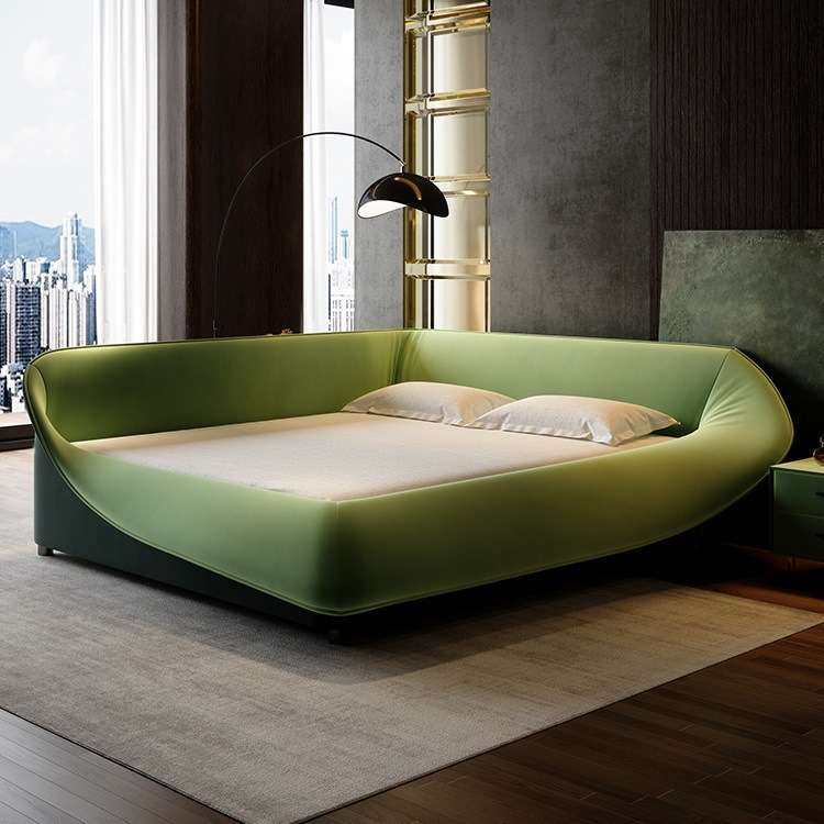 鸟窝床意式极简布艺床1.8米婚床现代简约主卧亲子大床双人儿童床,电子元器件市场,其它元器件,淘宝优惠券,粉丝福利购,淘宝优惠卷