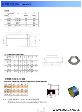EHS-6375达纲鼓风机真空上料设备配套DG-600-16