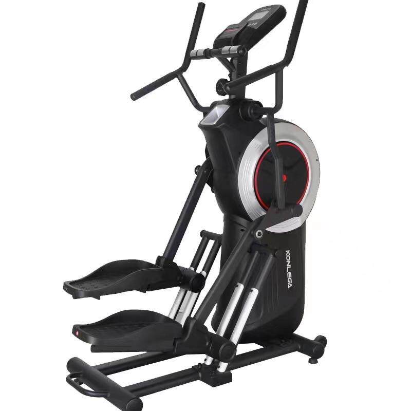 椭圆车登山机家用健身房器商用专用业前置飞轮攀爬机楼梯机椭圆机