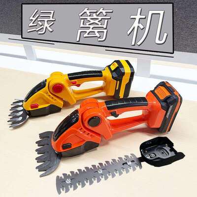 源头工厂充电式锂电手持绿篱机两用小型园林修剪机电动修枝剪草机