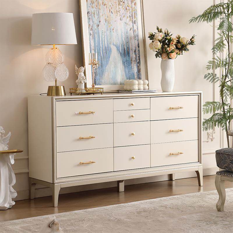 美式轻奢实木斗柜玄关柜简约现代十客厅法式储物收纳抽屉收纳神器