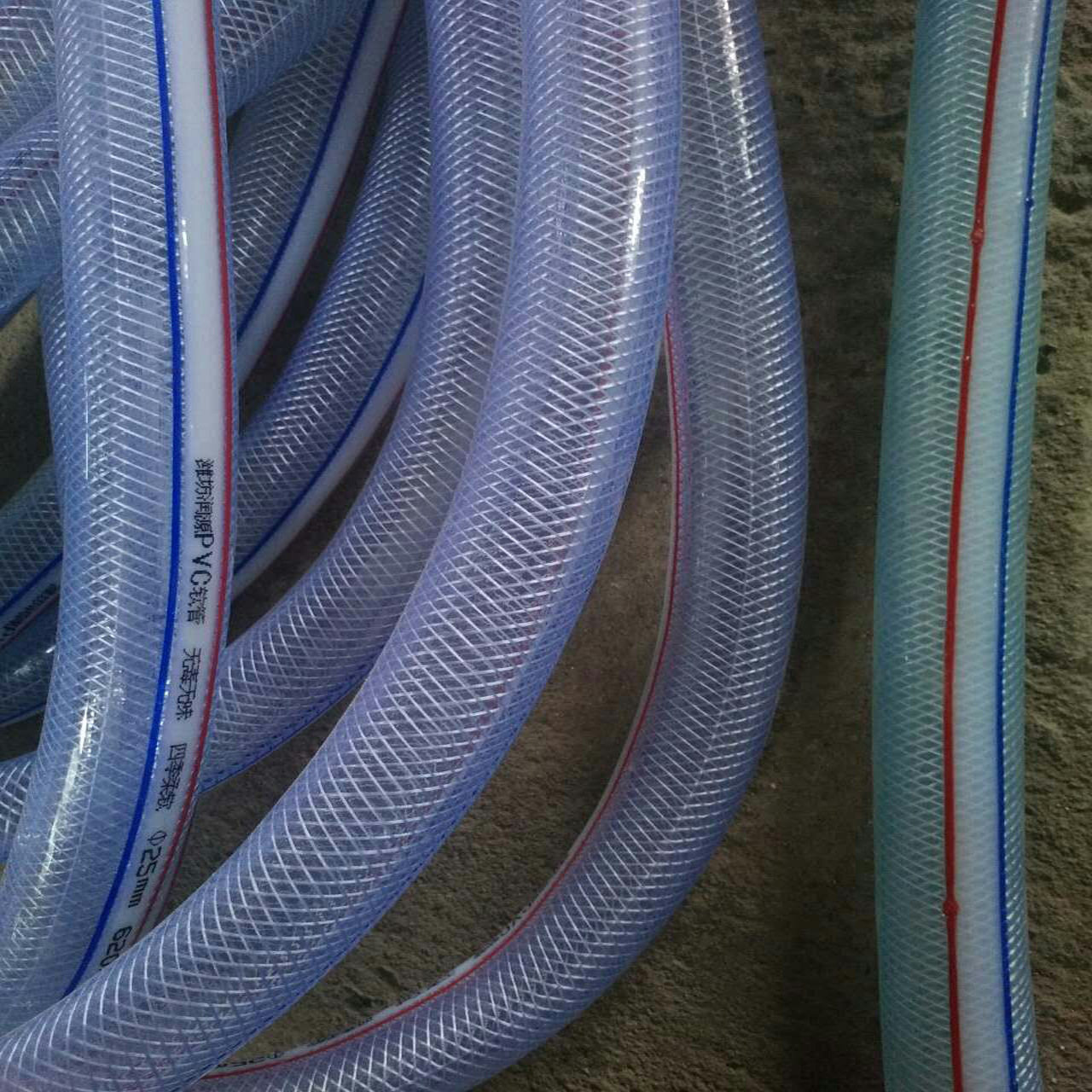 厂家直销景观花园浇绿化带浇树水管PVC软管透明塑料软管软管