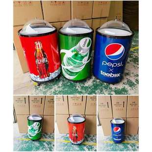 凸盖冰桶超市商场展销会办公室陈列室塑料广告冰桶100升保温冰桶