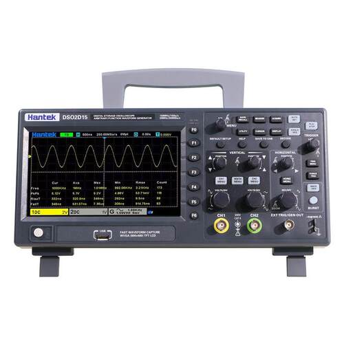 汉泰HantekDSO2C10100MHz(2CH)数字存储示波器DSO2D10带信号源