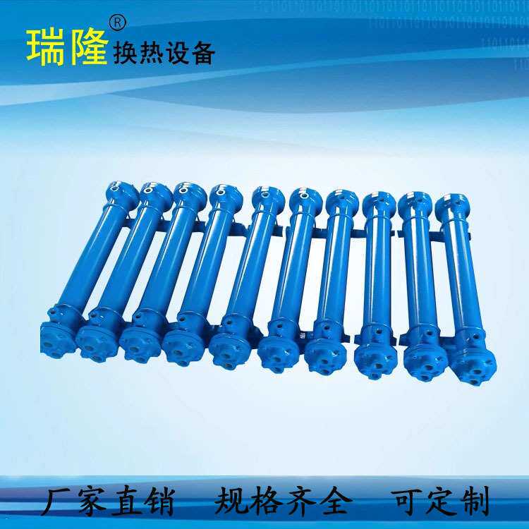 SL-309液压站液压油冷却螺旋管冷却器水冷式热交换器散热器列管式