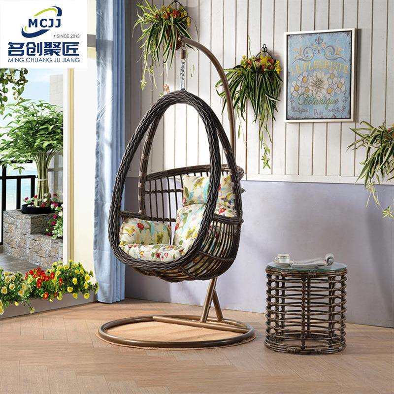 藤编吊椅藤吊篮藤椅成人室内阳台户外家具单人成人秋千吊兰摇椅