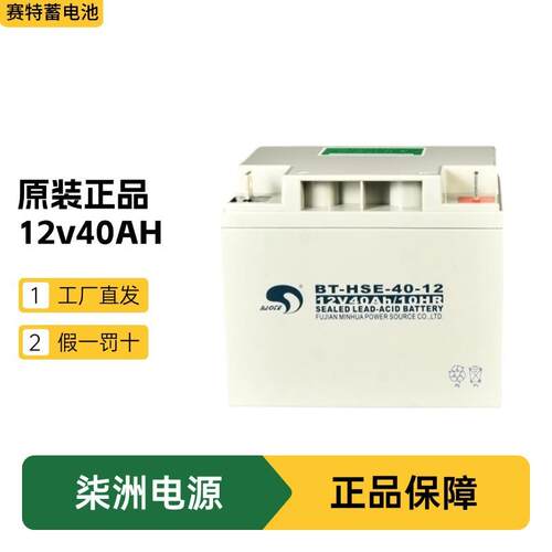 赛特蓄电池BT-HSE-40-12 太阳能发电 12v40AH 直流屏 蓄电池