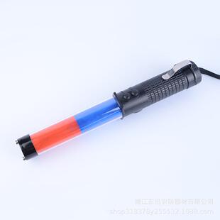 ebay充电交通指挥棒LED闪光棒夜间应急反光充电式手持