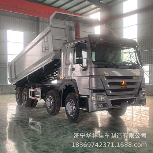 供应中国重汽豪沃HOWO自卸车前四后八U型后翻渣土车12轮货车