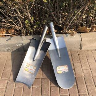 挖树锹锰钢加厚挖沟锹起树铲挖坑工具挖树神器树根细窄农用植树铲