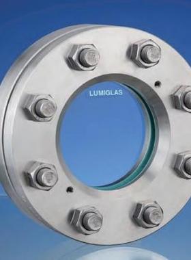 德国Lumiglas鲁米原装不锈钢圆形法兰视镜DIN28120