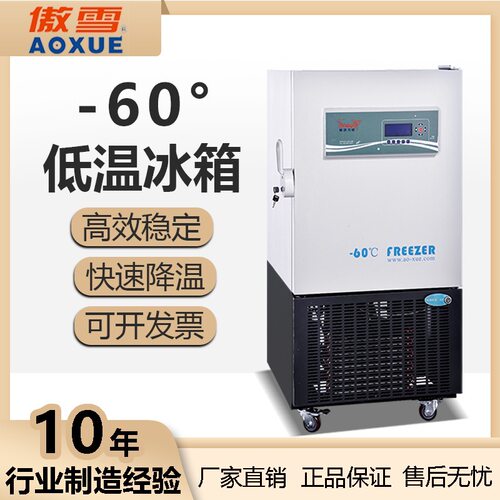 -40度低温冷冻箱205L低温试验箱微电脑控制工业低温保存箱