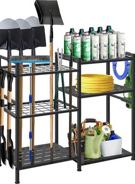 新鸿宇花园工具收纳架庭院重型储物架园林架车库工具架农具收纳架
