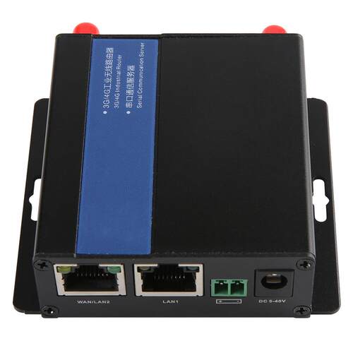 4g工业路由器外壳4gcpe滑轨式4g工业路由器支持数据透传以及TTL