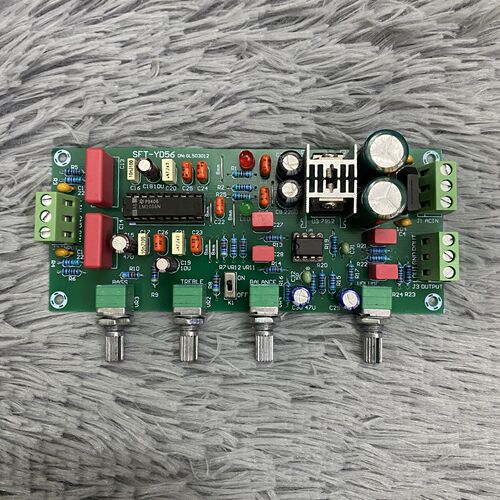 发烧胆味LM1036N音调板前级板高HIFI前置板