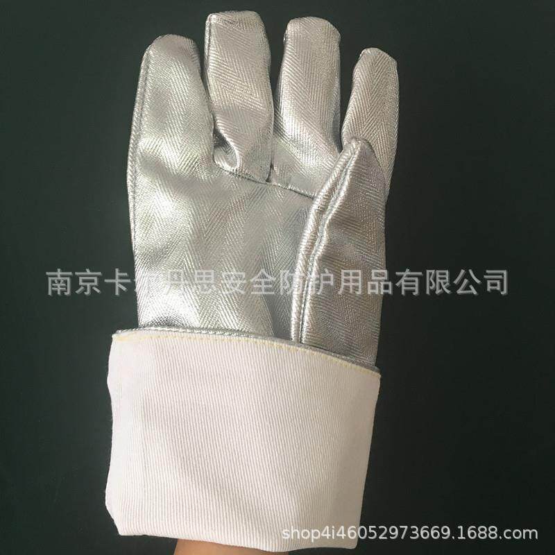 铝耐温套10UEB00度隔热防烫防火手套炉工手安高全镀铝箔手套