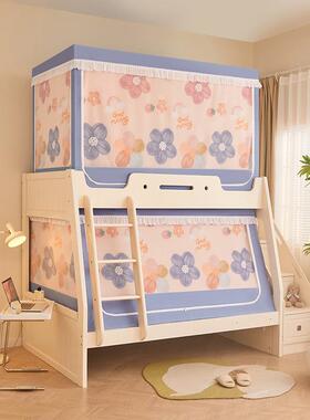 SQE子母床蚊帐上下铺1.5米双层床低儿高童床12m学生09.梯形家用.1