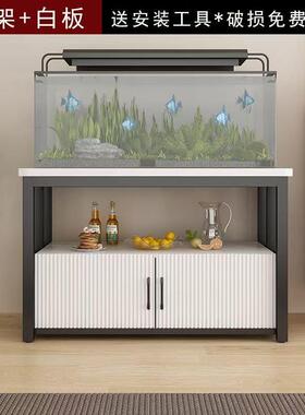 属鱼重缸柜底柜金家用客厅鱼物缸架带柜子承置架水EQJ族箱鱼缸底