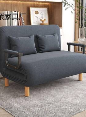 可折叠沙床一发体两厅用伸床家用单人客小户型多功能缩午XHR休储