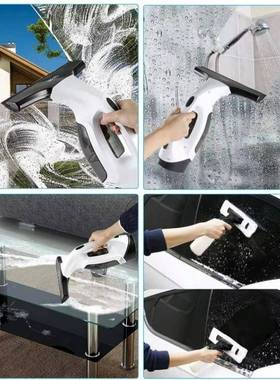 热销20W白色无绳可充电带自动便式187玻璃清洁器擦窗，器2携200mA