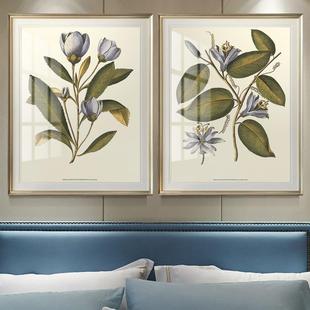 简约代美式 饰画简美玄关简欧餐厅墙壁卧室挂 现客厅zy169卧画室装