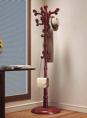 衣帽置架落室挂衣架收纳卧架立式家用客厅物架简约地现代衣服YIB