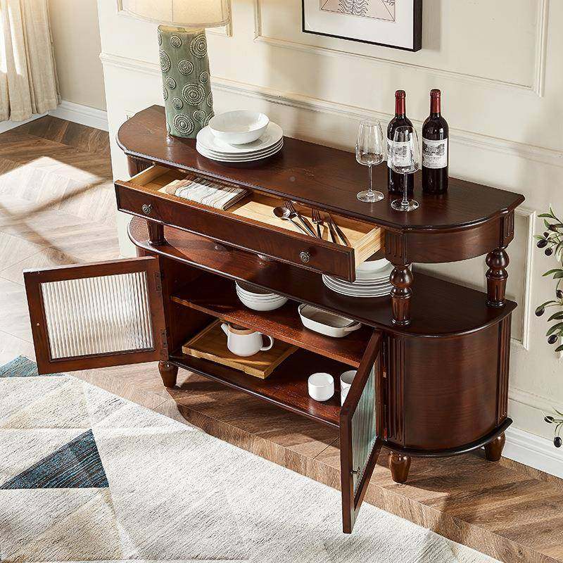 美式实木入靠墙玄关桌轻柜进户门奢玄关半圆餐边柜墙边柜94514端,农机/农具/农膜,其它农用工具,淘宝优惠券,粉丝福利购,淘宝优惠卷