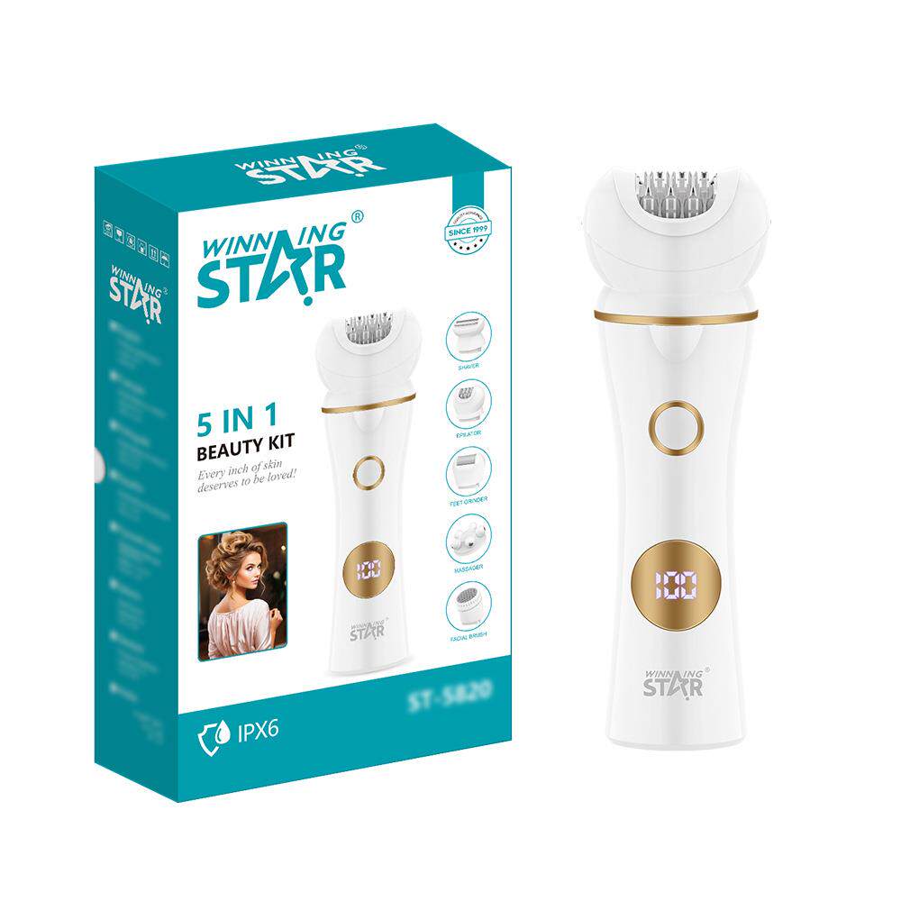 Winningstar电动修腿毛剃腋毛拔毛按摩等多功能剃毛器套装