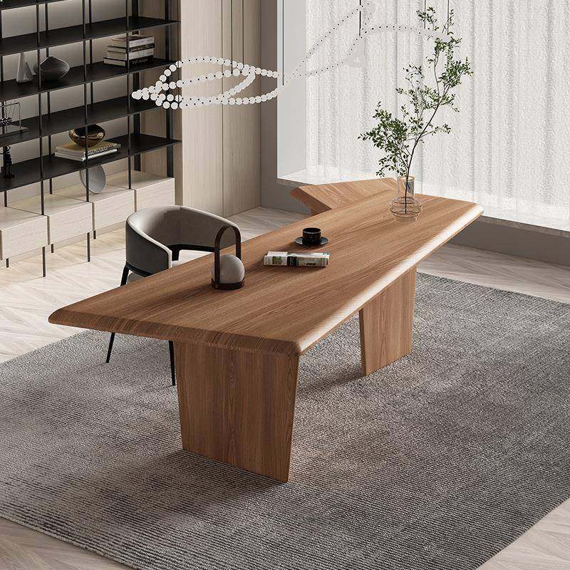 实木书桌设计师办公桌电脑桌家用梯形长桌简约现作桌创意茶桌,节庆用品/礼品,新娘配件,淘宝优惠券,粉丝福利购,淘宝优惠卷
