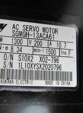 SGMGH-13ACA61电机SGMGV-13ADC61SGMGV-13ADA61SGMSV-10DDA6F