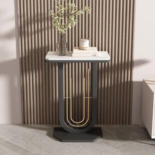 意境铁艺花架玄关置物架简约现代风落地花盆架家居装饰室内