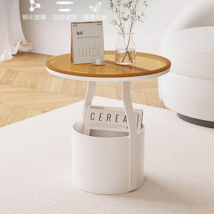沙发边几现代岩板角几客厅卧室床头边柜意式圆桌子小茶几家居收纳,农用物资,其他肥料,淘宝优惠券,粉丝福利购,淘宝优惠卷