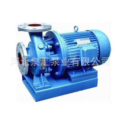 清水循环泵ISWH65-200型低转速卧式管道离心泵不锈钢管道泵