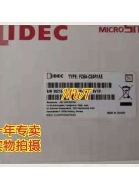 原装IDEC 和泉可编程控制器PLC FC6A-C24R1AE 假一罚十