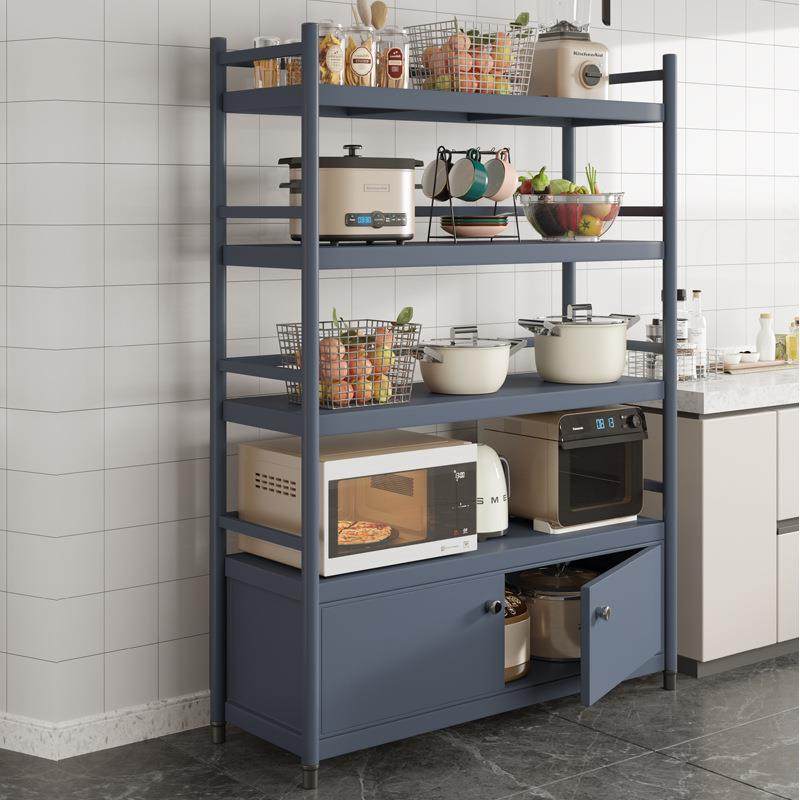 厨房置物柜橱柜微波炉烤箱架子多功能对开门餐边柜收纳整理置物架,电子元器件市场,其它元器件,淘宝优惠券,粉丝福利购,淘宝优惠卷