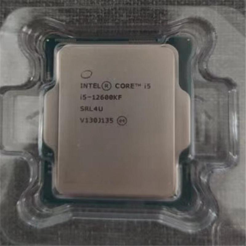 英特尔酷睿I5 12600KF散片12代CPU处理器10核16线程适用Z690/B660